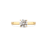 Diamant-Ring Classic 1.0 Karat Gelbgold