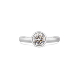 Diamant-Ring Modern 1.0 Karat Weißgold