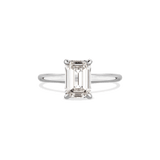 Diamant-Ring Baguette North South 2.0 Karat Weißgold