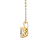 Diamant-Anhänger Elegant 1.5 Karat Gelbgold