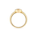 Diamant-Ring Modern 1.0 Karat Gelbgold
