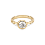 Diamant-Ring Modern 1.0 Karat Gelbgold