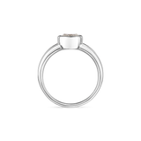 Diamant-Ring Modern 1.0 Karat Weißgold