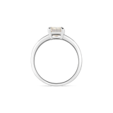 Diamant-Ring Baguette North South 2.0 Karat Weißgold
