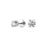 Diamant-Ohrstecker Classic 0.5 Karat Weißgold