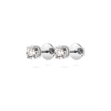 Diamant-Ohrstecker Classic 0.5 Karat Weißgold