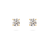Diamant-Ohrstecker Classic 0.5 Karat Gelbgold