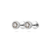Diamant-Ohrstecker Modern 0.5 Karat Weißgold
