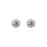 Diamant-Ohrstecker Modern 0.5 Karat Weißgold