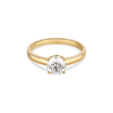 Diamant-Ring Classic 1.0 Karat Gelbgold
