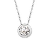 Diamant-Anhänger Modern 1.0 Karat Weißgold