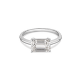 Diamant-Ring Baguette East West 2.0 Karat Weißgold