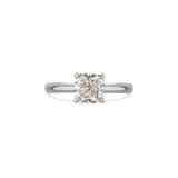 Diamant-Ring Elegant 1.0 Karat Weißgold