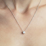 Diamant-Anhänger Classic 1.5 Karat Weißgold