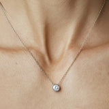 Diamant-Anhänger Modern 1.0 Karat Weißgold