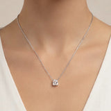 Diamant-Anhänger Pink 4.67 Karat Weißgold