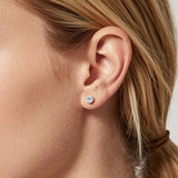 Diamant-Ohrstecker Classic 0.5 Karat Weißgold