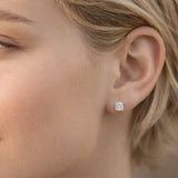 Diamant-Ohrstecker Elegant 0.5 Karat Weißgold