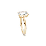 Diamant-Ring Baguette North South 2.0 Karat Gelbgold