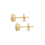 Diamant-Ohrstecker Classic 0.5 Karat Gelbgold